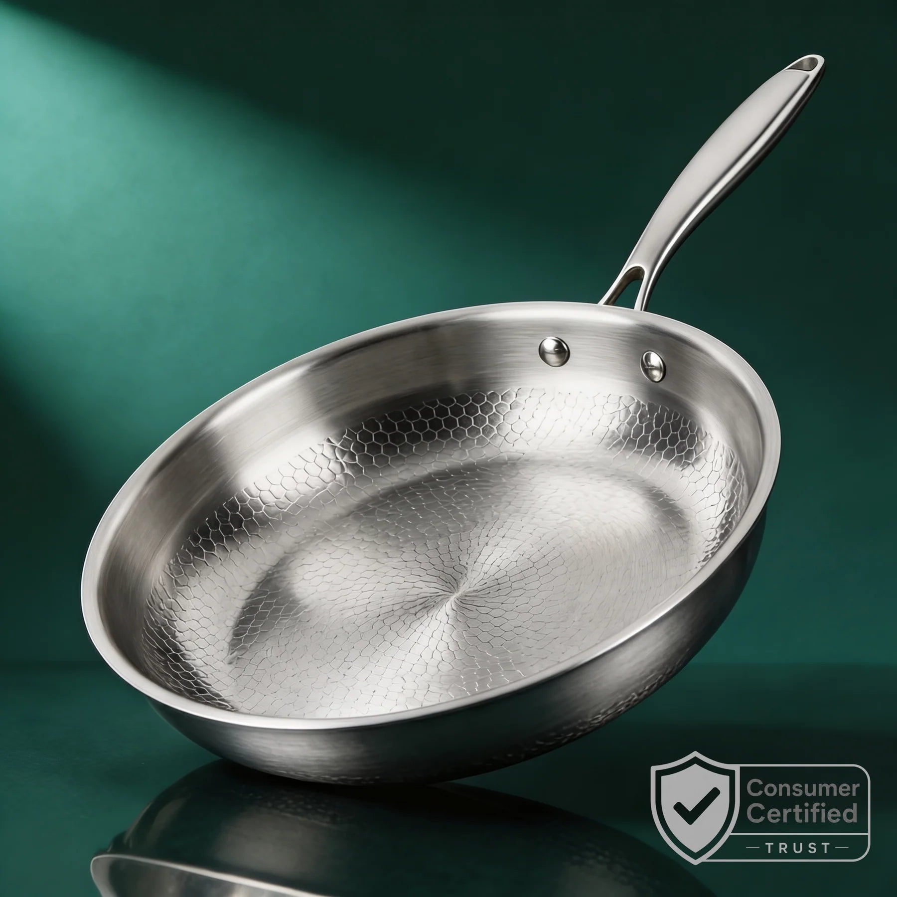The Sunday Pan — 28cm Solid-Forged Titanium
